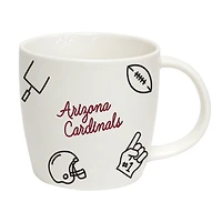 Cardinaux de l'Arizona 18oz. Tasse de meneur de jeu