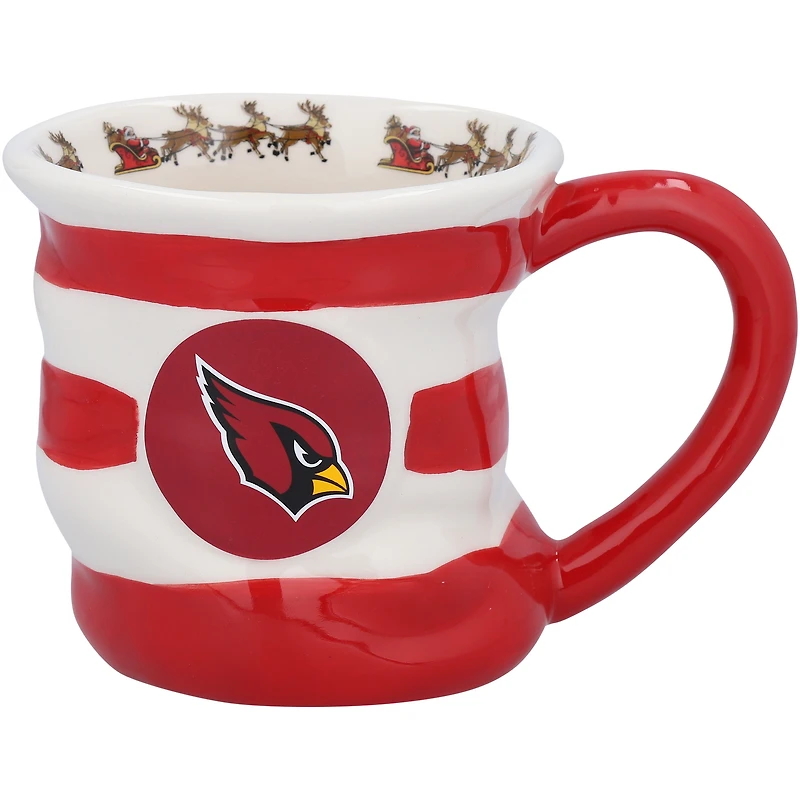 Cardinals de l'Arizona 18 oz. Tasse de vacances d'équipe