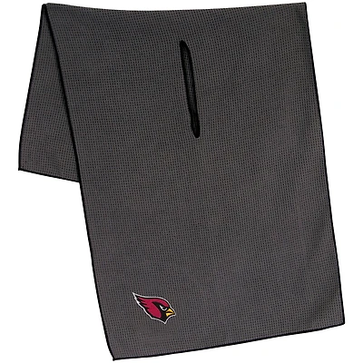 Serviette en microfibre grise 19 po x 41 po Arizona Cardinals