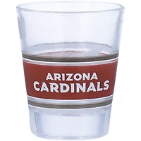 Cardinals de l'Arizona 2 oz. Verre à liqueur à rayures