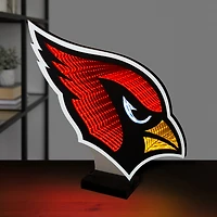 Lampe LED Infinity avec logo des Cardinals de l'Arizona