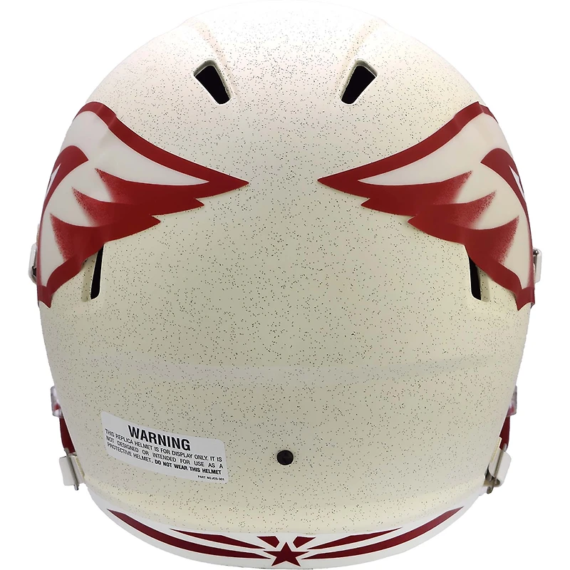 Casque réplique de vitesse alternative sur le terrain Riddell 2025 Rivalries Collection des Cardinals de l'Arizona