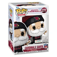 Figurine en vinyle exclusive Fanatics 2024 du Père Noël des Cardinals de l'Arizona