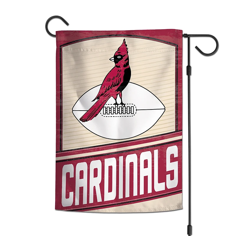 Arizona Cardinals WinCraft Drapeau de jardin 2 côtés 12'' x 18''
