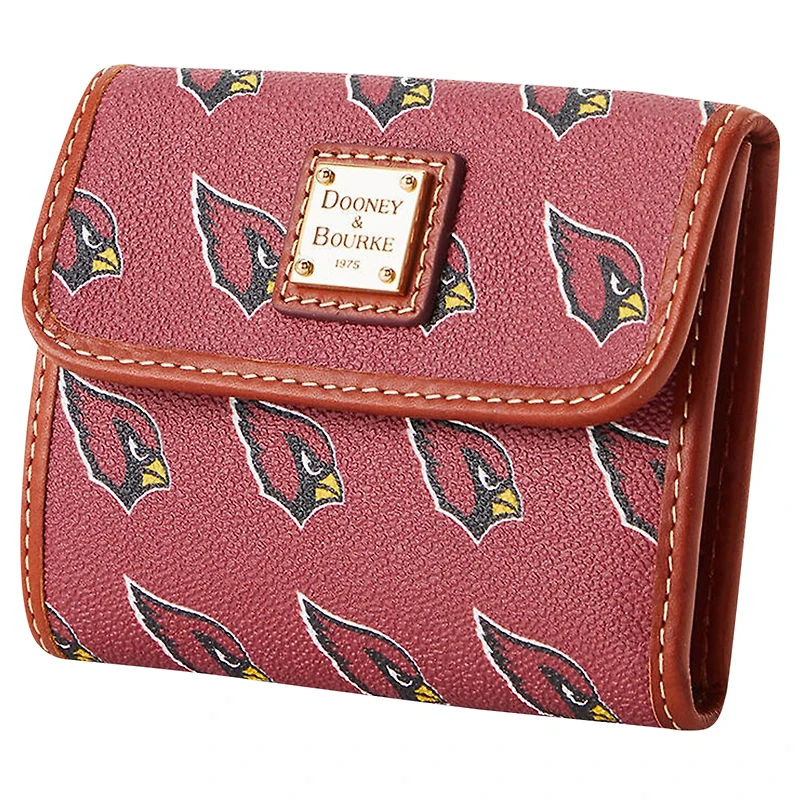 Dooney & Bourke Arizona Cardinals Flap Credit Card Wallet