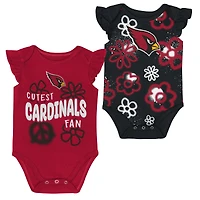Ensemble deux pièces pour nouveau-né et nourrisson Outerstuff Arizona Cardinals The Sunshine