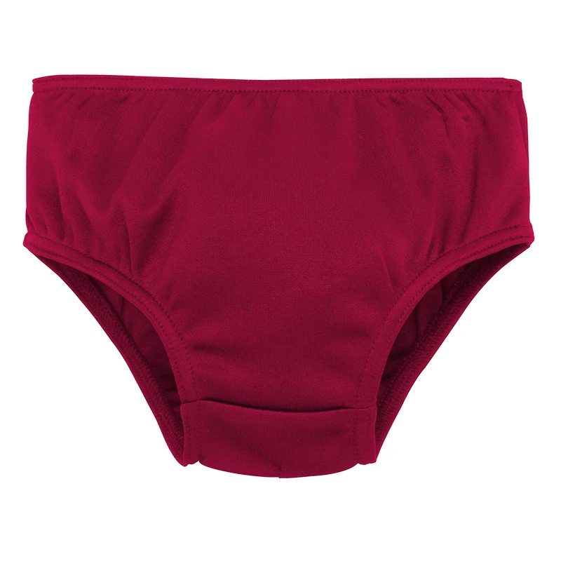Girls Preschool Cardinal Arizona Cardinals Two-Piece Cheer Captain Jumper Dress with Bloomers Set