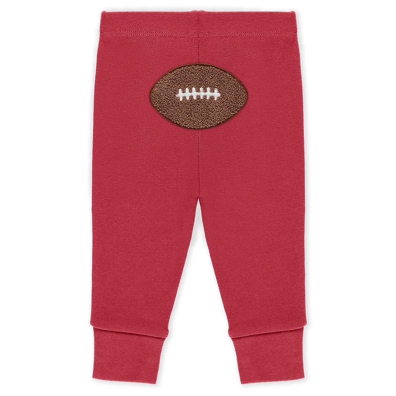 Infant & Newborn WEAR by Erin Andrews Arizona Cardinals Three-Piece Turn Me Around Bodysuits Pant Set