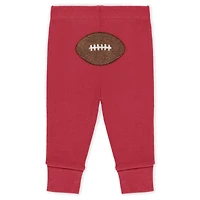 Infant & Newborn WEAR by Erin Andrews Arizona Cardinals Three-Piece Turn Me Around Bodysuits Pant Set