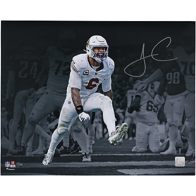 James Conner Arizona Cardinals Autographed 16" x 20" Touchdown Celebration Spotlight Photograph - Limited Edition of 50