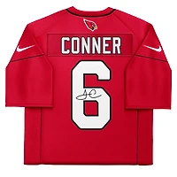 James Conner Arizona Cardinals Autographed Cardinal Nike Limited Jersey