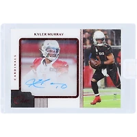 Kyler Murray Arizona Cardinals Autographed 2020 Panini One Shadowbox Ruby #167 #3/4 Card