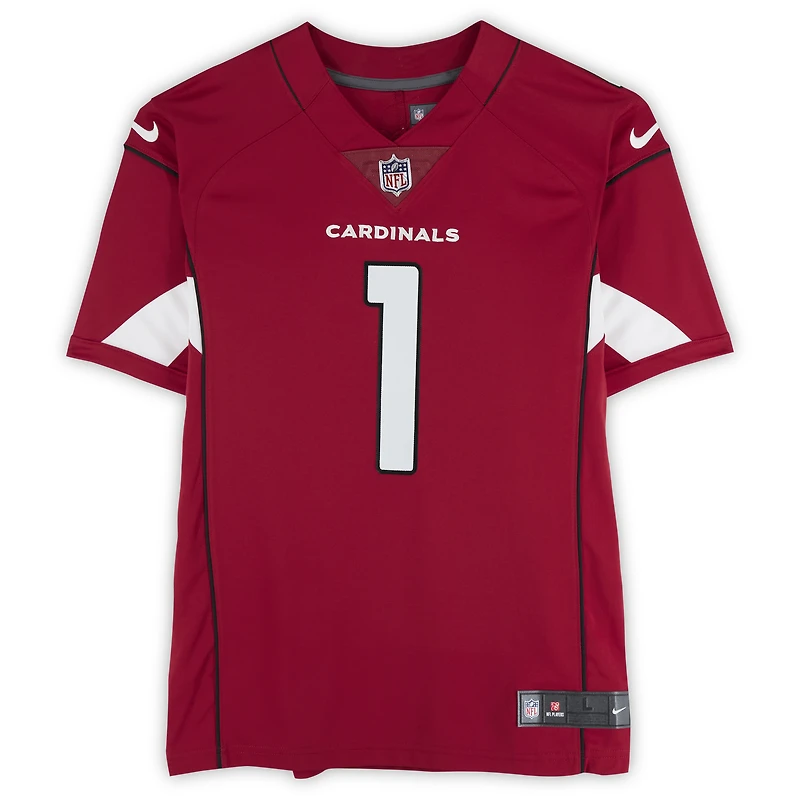 Maillot Nike rétro autographié par Kyler Murray des Cardinals de l'Arizona 2005-22
