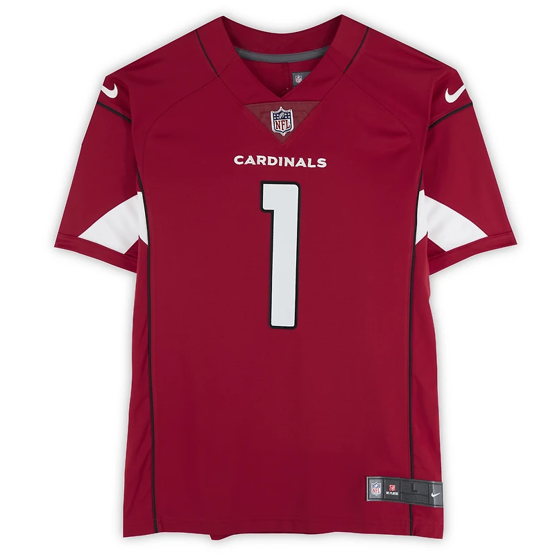 Maillot Nike rétro autographié par Kyler Murray des Cardinals de l'Arizona (édition limitée 2005-22) avec inscription « 2019 ROY »
