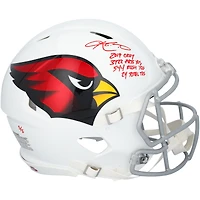 Casque Riddell Speed ​​2023 authentique autographié par Kyler Murray, Arizona Cardinals, avec inscriptions multiples - Édition limitée #5/5