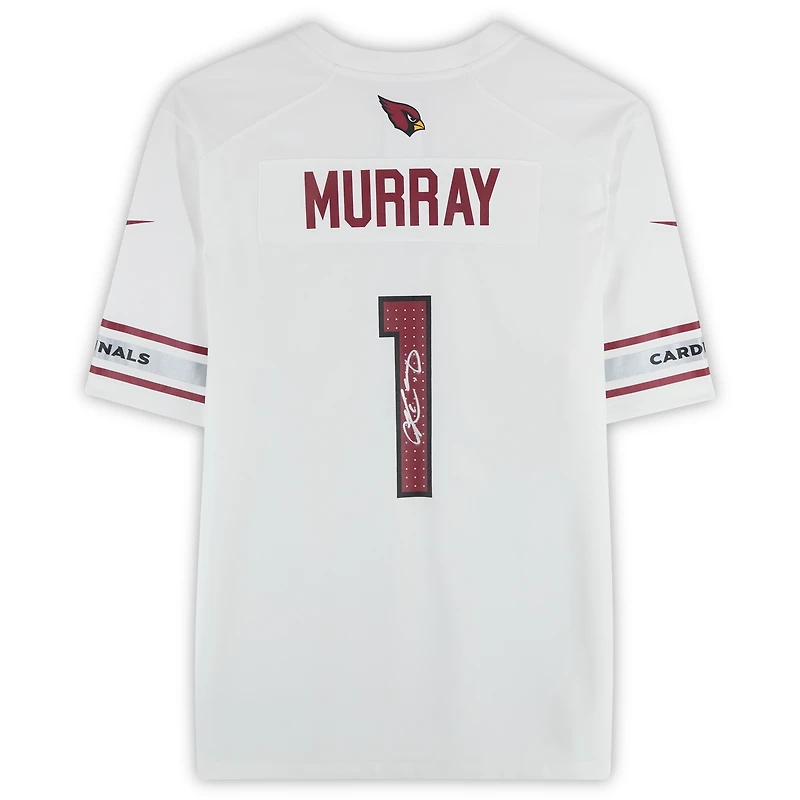 Maillot Nike Vapor F.U.S.E. blanc dédicacé par Kyler Murray des Cardinals de l'Arizona
