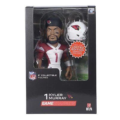 Figurine en vinyle 6" GameChanger de Kyler Murray Arizona Cardinals Series 3 - Recherchez des variantes de couleurs unies rares