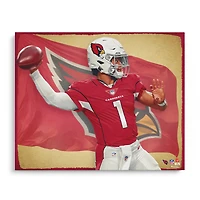 Kyler Murray, Arizona Cardinals, tirage photo non signé 16" x 20" - Conçu par l'artiste Brian Konnick