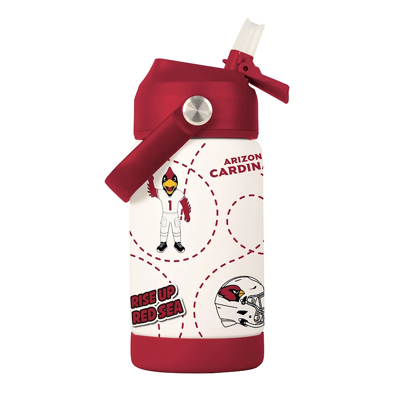 Logo Brands Arizona Cardinals 12oz. Mascot Bottle