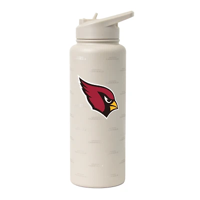 Bouteille isotherme Logo Brands Arizona Cardinals 34 oz Sand Ghost Quencher