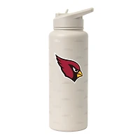 Bouteille isotherme Logo Brands Arizona Cardinals 34 oz Sand Ghost Quencher