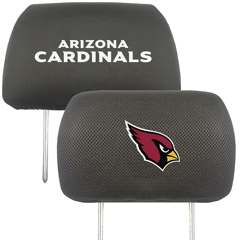 Housse d'appuie-tête de voiture Logo Brands Arizona Cardinals