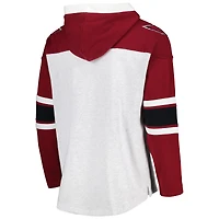 Chandail à capuchon lacets gris chiné pour hommes '47 Arizona Cardinals Gridiron