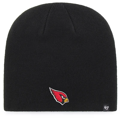 Bonnet en tricot avec logo principal des Cardinals de l'Arizona '47 noirs pour homme