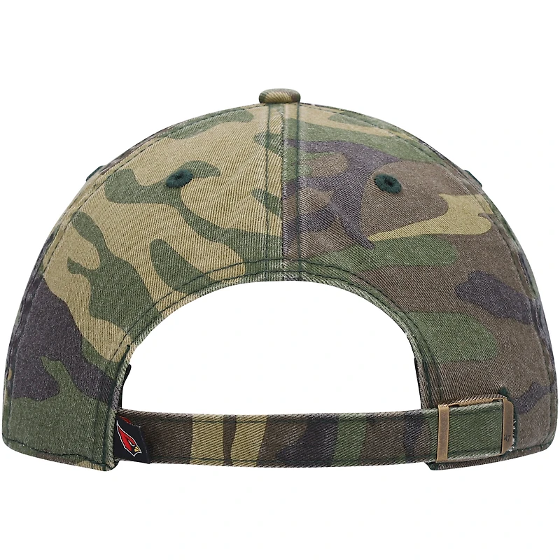 Casquette réglable '47 Camo Arizona Cardinals Woodland Clean Up pour homme