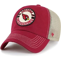 Men's '47 Cardinal/Natural Arizona Cardinals Notch Trucker Clean Up Adjustable Hat