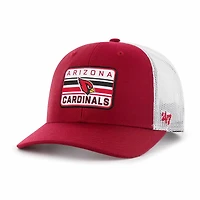 Casquette de camionneur réglable '47 Cardinal/Blanc Arizona Cardinals Drifter pour hommes