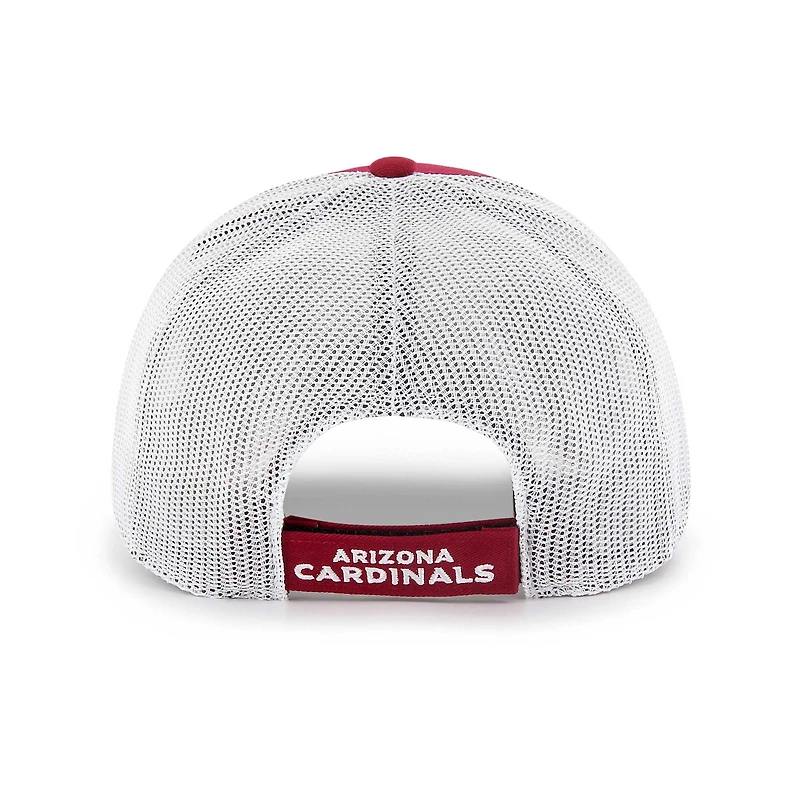 Casquette de camionneur réglable '47 Cardinal/Blanc Arizona Cardinals Drifter pour hommes