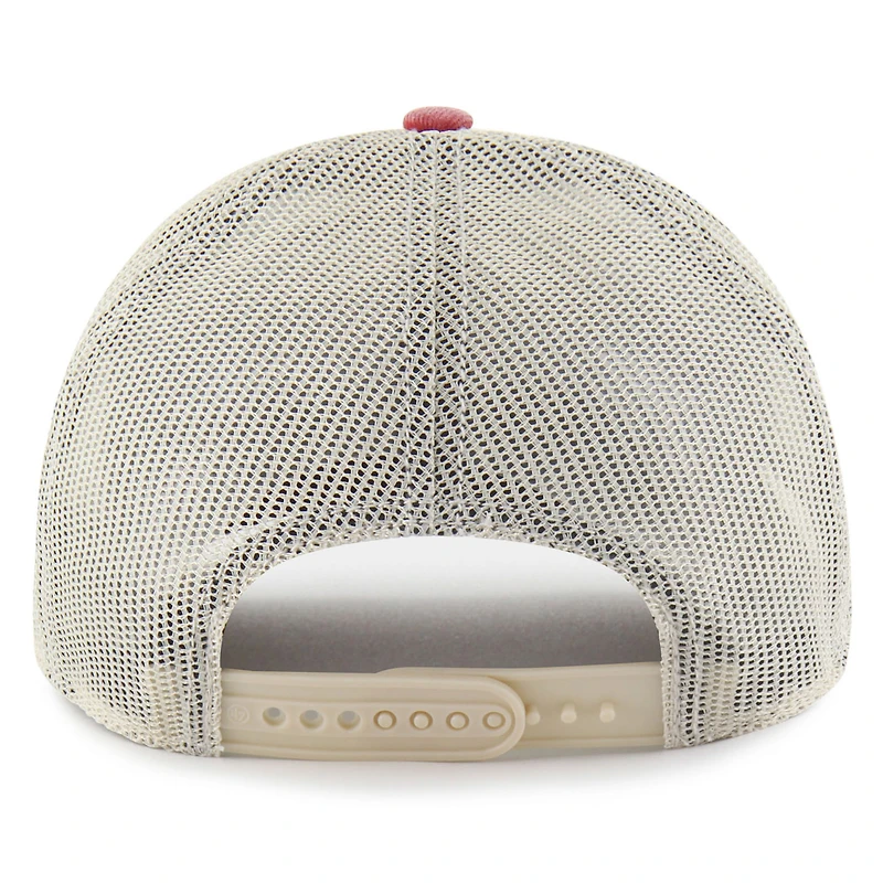 Casquette ajustable décontractée « Cardinal » des Cardinals de l'Arizona pour homme, modèle « 47 »