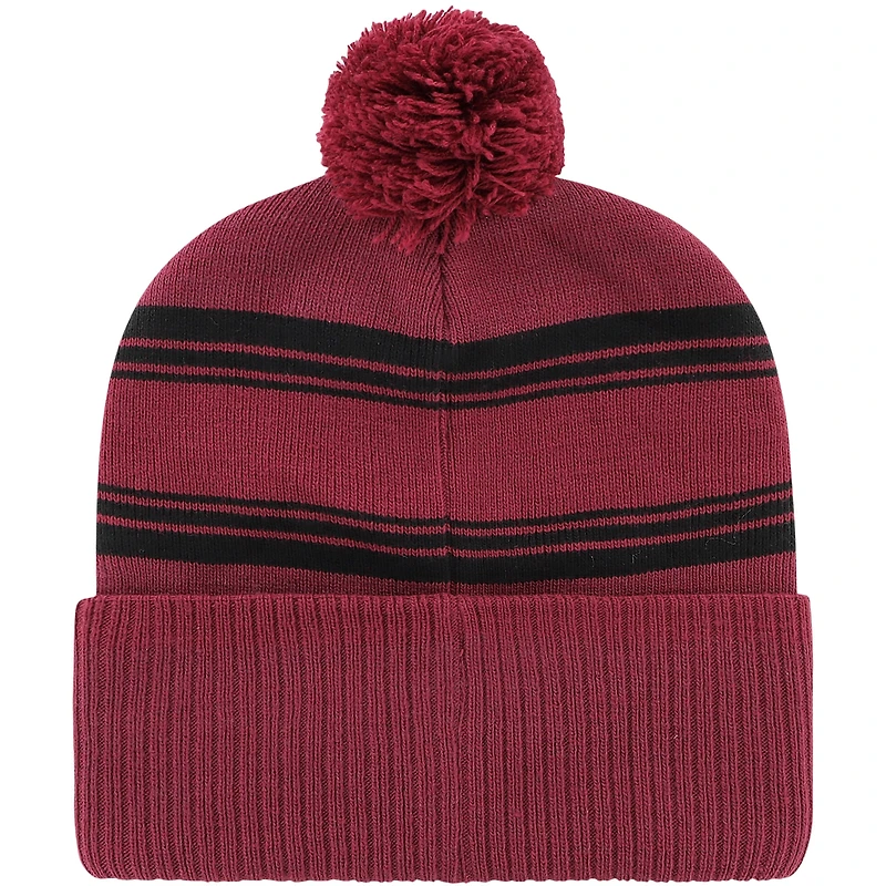 Bonnet en tricot à revers Fadeout '47 Cardinal Arizona Cardinals pour hommes avec pompon