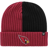 Bonnet en tricot à revers Fracture '47 Cardinal Arizona Cardinals pour hommes