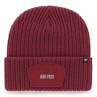 Bonnet en tricot à revers Ridgeway '47 Cardinal Arizona Cardinals pour hommes