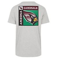 T-shirt Franklin gris chromé pour homme, édition 1947, des Cardinals de l'Arizona