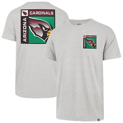 T-shirt Franklin gris chromé pour homme, édition 1947, des Cardinals de l'Arizona