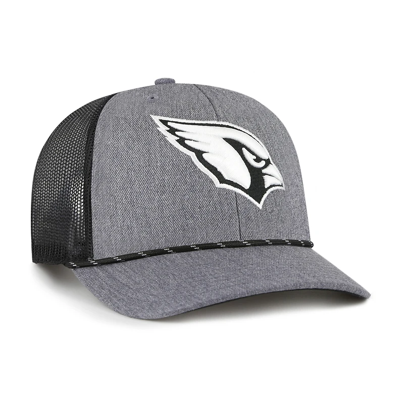 Casquette ajustable en corde de carbone des Cardinals de l'Arizona '47 pour homme, couleur anthracite chiné