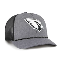 Casquette ajustable en corde de carbone des Cardinals de l'Arizona '47 pour homme, couleur anthracite chiné