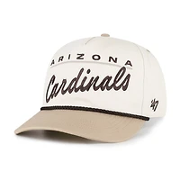 Men's '47  Natural/Tan Arizona Cardinals Neutral Terrain Hitch Rope Adjustable Hat