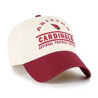 Men's '47  Natural Arizona Cardinals Windham Clean Up Adjustable Hat