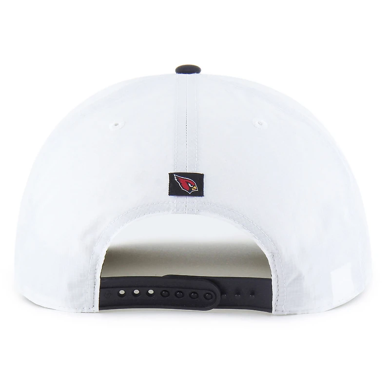Men's '47 White/Black Arizona Cardinals Suburbia Hitch Two-Tone Adjustable Hat