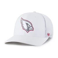 Men's '47 White Arizona Cardinals Snowball Trophy Stretch Fit Hat