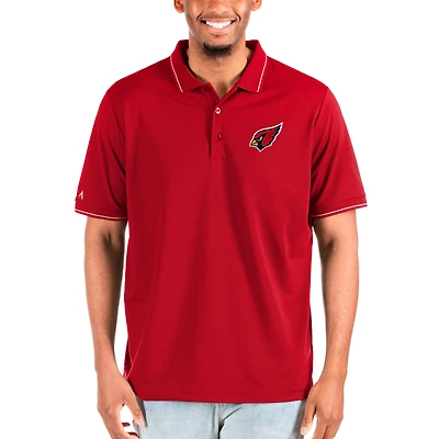 Men's Antigua Cardinal Arizona Cardinals Big & Tall Affluent Polo