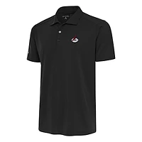 Men's Antigua Charcoal Arizona Cardinals Team Logo Throwback Big & Tall Tribute Polo
