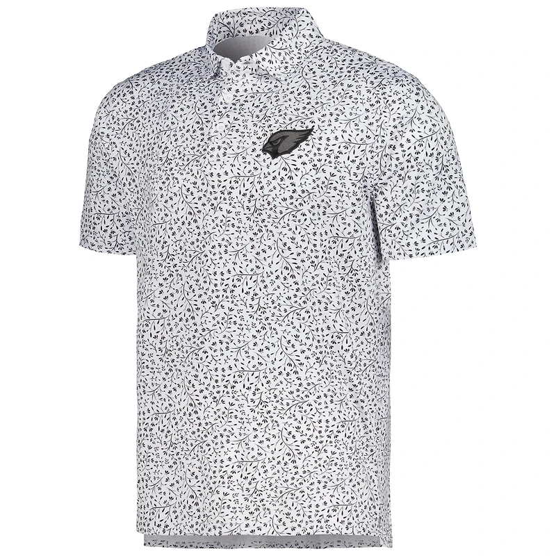 Men's Antigua White Arizona Cardinals Motion Polo