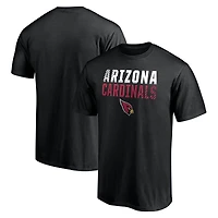 Men's  Black Arizona Cardinals Fade Out T-Shirt