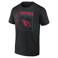 Men's Black Arizona Cardinals Home Field Pop Personalized Name & Number T-Shirt