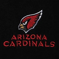 Men's Black Arizona Cardinals Houston Fleece Full-Zip Vest